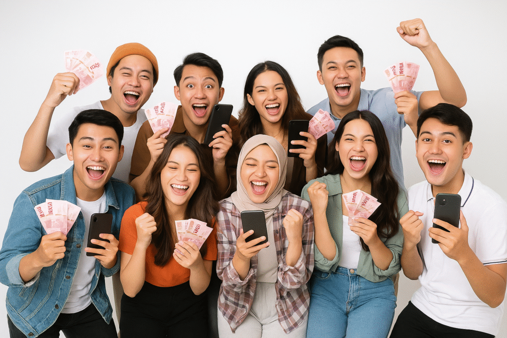 Dapat uang dari internet